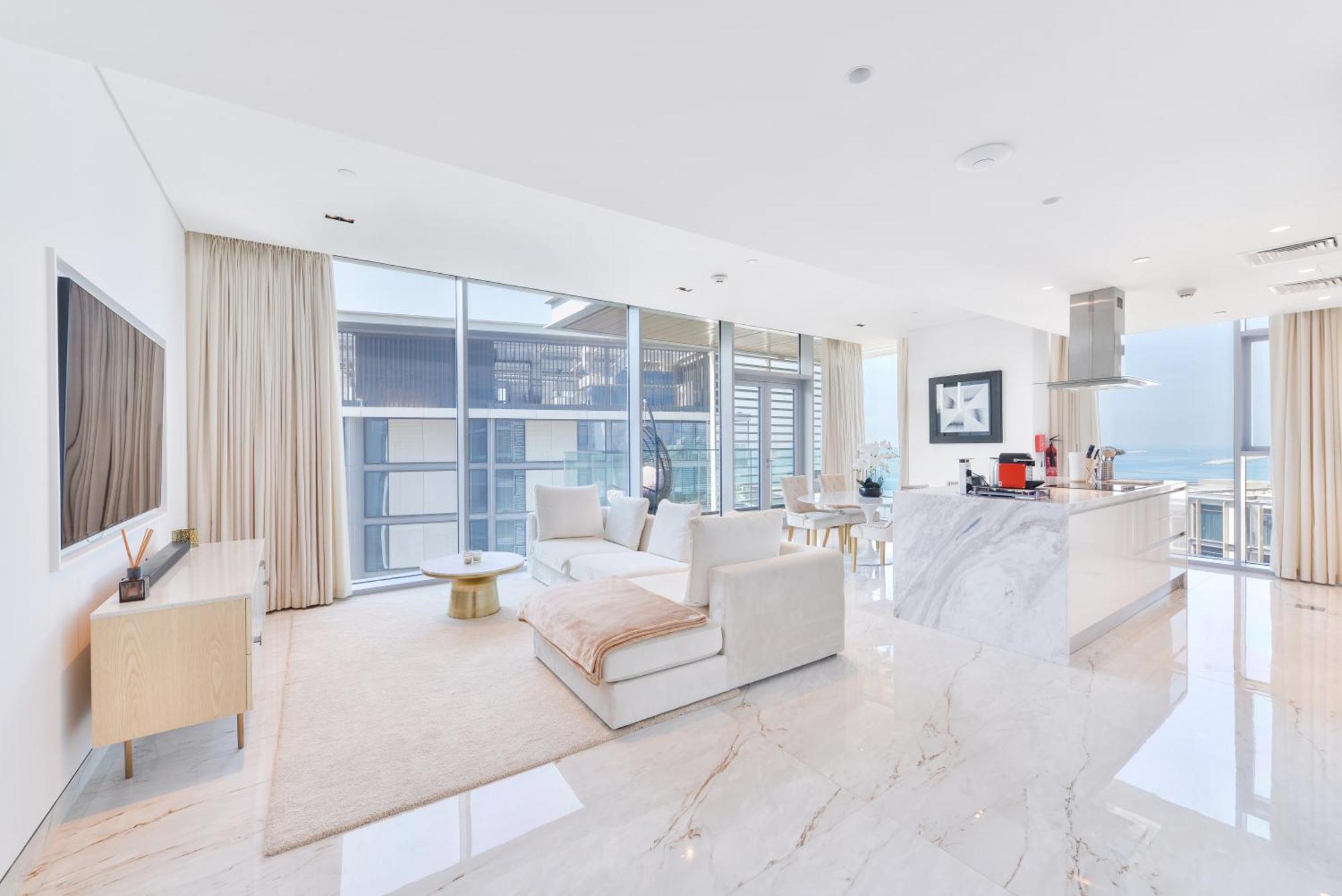 Premium 2+ 1 Bedroom Condo In The Heart Of Bluewaters Island Дубай Екстериор снимка